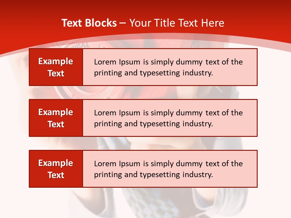 Face Picture Hand PowerPoint Template