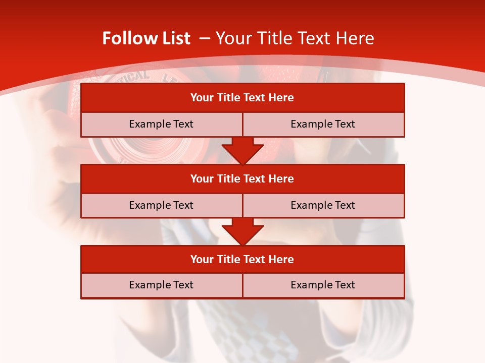 Face Picture Hand PowerPoint Template