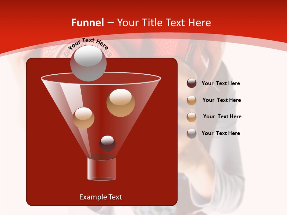 Face Picture Hand PowerPoint Template