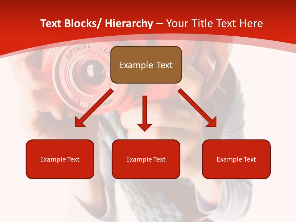 Face Picture Hand PowerPoint Template