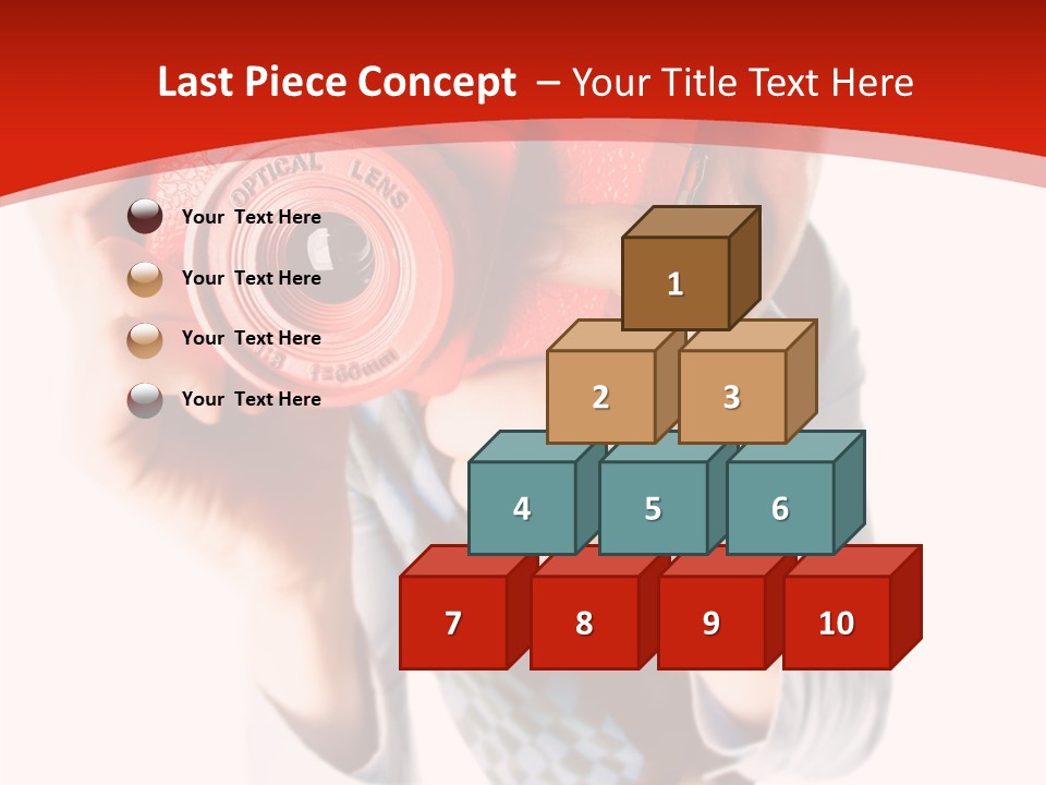 Face Picture Hand PowerPoint Template