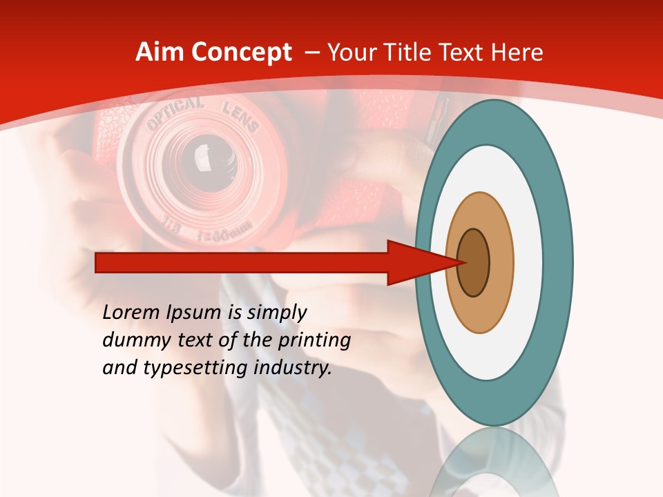 Face Picture Hand PowerPoint Template