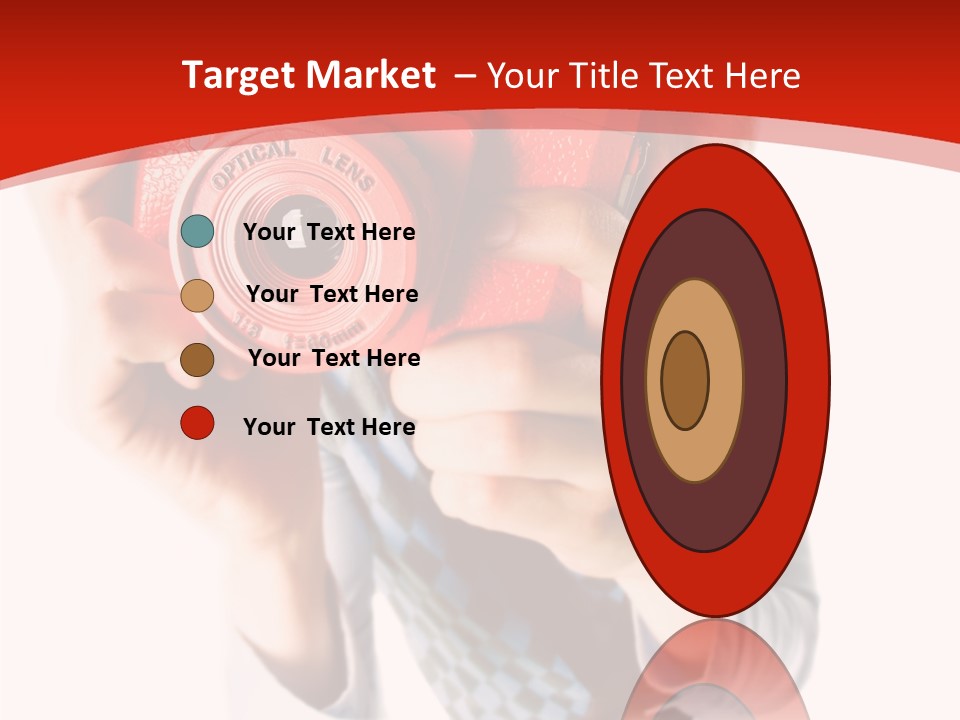 Face Picture Hand PowerPoint Template