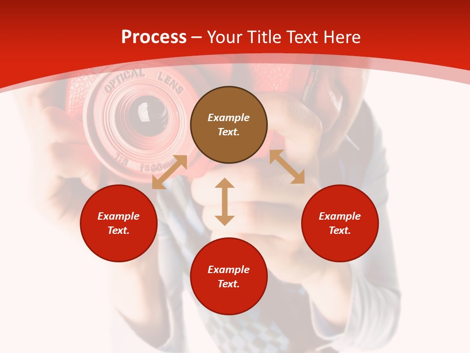 Face Picture Hand PowerPoint Template