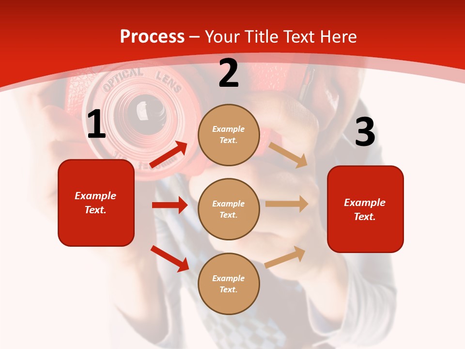 Face Picture Hand PowerPoint Template