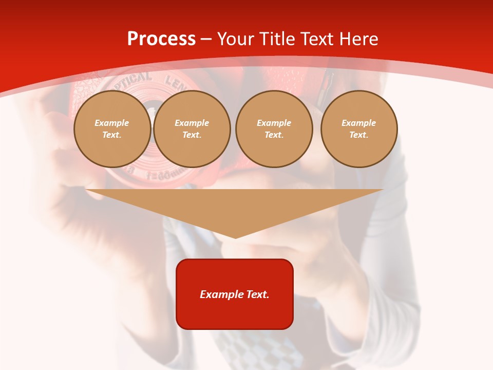 Face Picture Hand PowerPoint Template