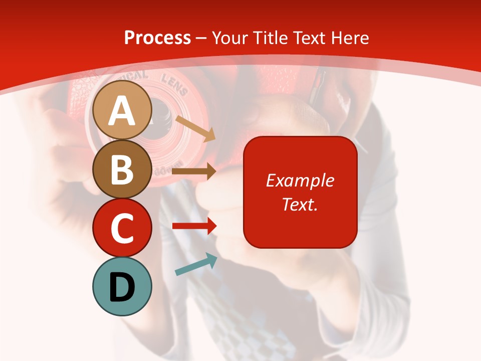 Face Picture Hand PowerPoint Template