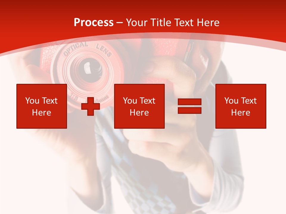 Face Picture Hand PowerPoint Template