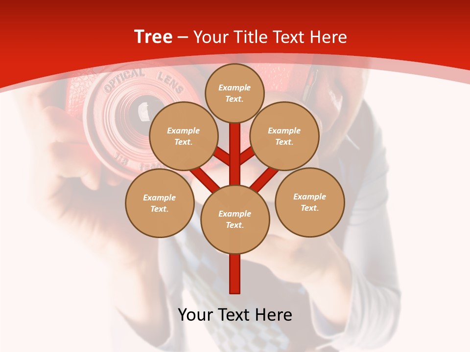 Face Picture Hand PowerPoint Template