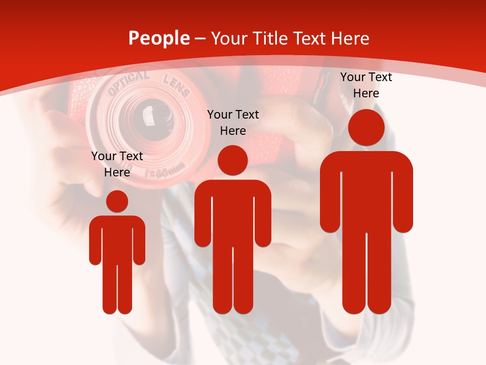 Face Picture Hand PowerPoint Template