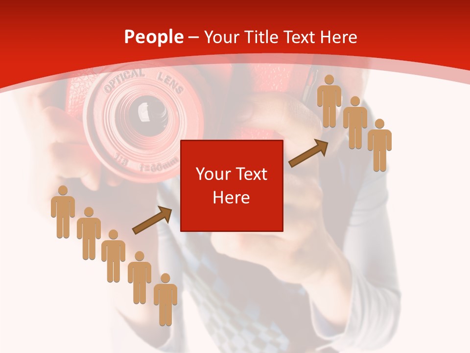 Face Picture Hand PowerPoint Template