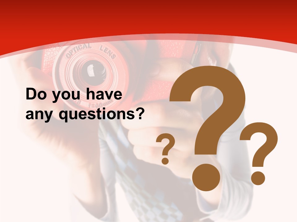 Face Picture Hand PowerPoint Template