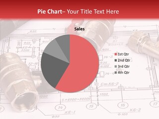 Wrench Isolated Pipes PowerPoint Template
