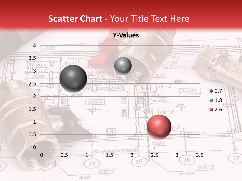 Wrench Isolated Pipes PowerPoint Template