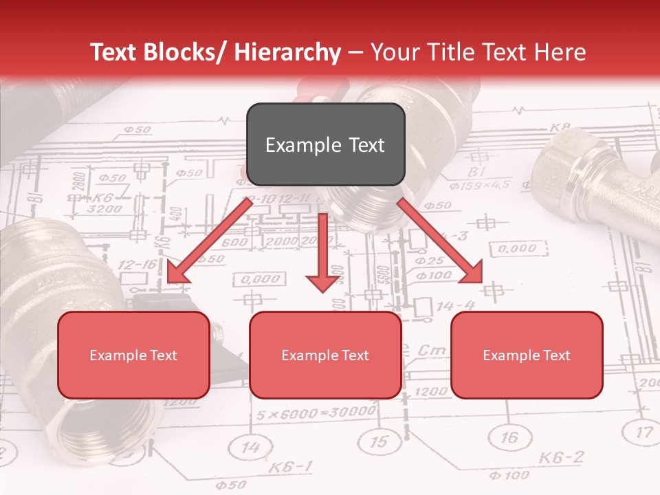 Wrench Isolated Pipes PowerPoint Template