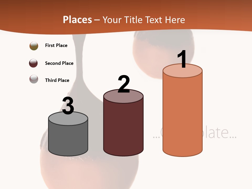 Cocoa Vertical Close PowerPoint Template
