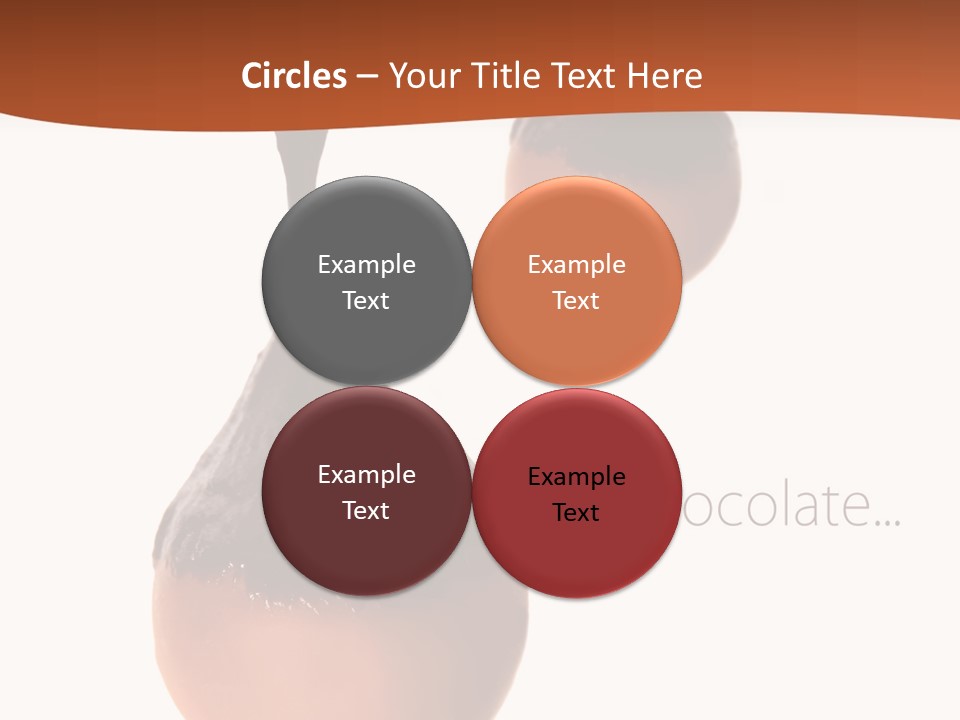 Cocoa Vertical Close PowerPoint Template