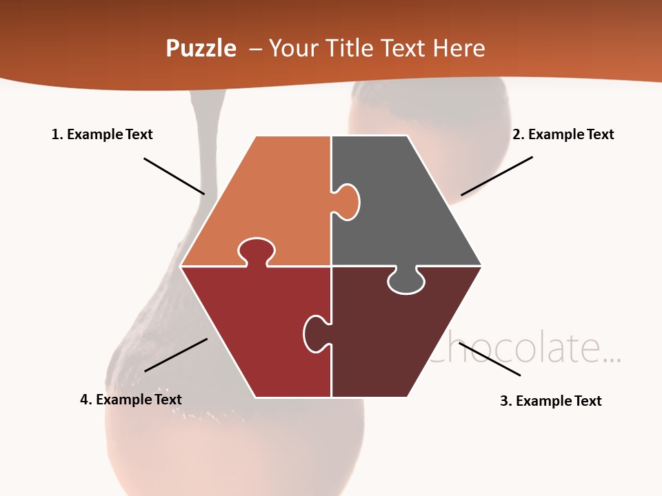 Cocoa Vertical Close PowerPoint Template