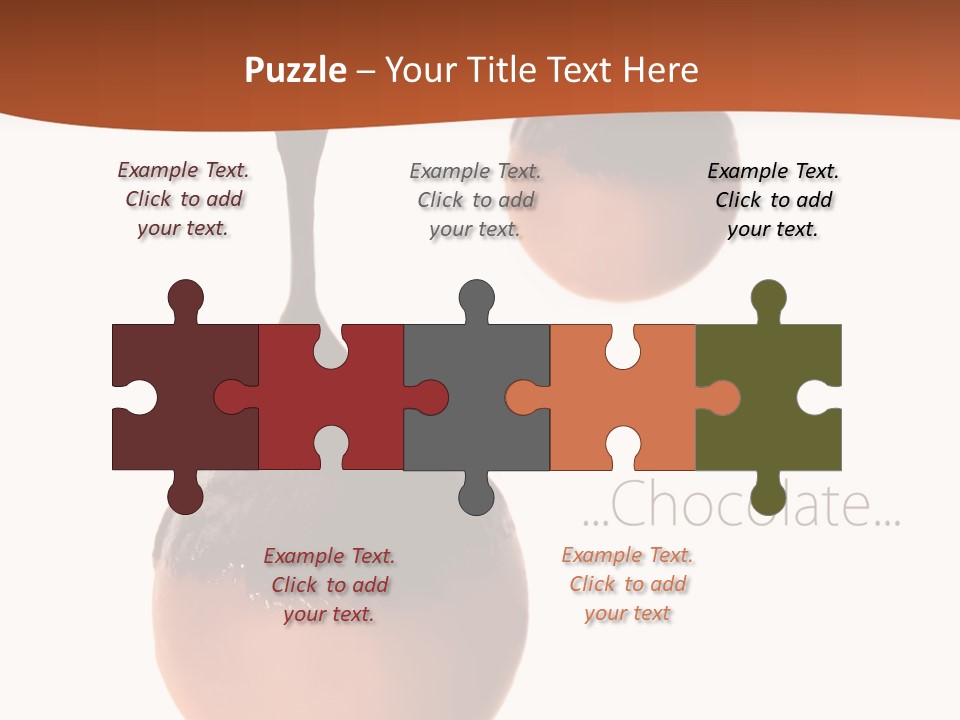 Cocoa Vertical Close PowerPoint Template