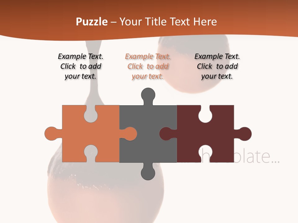 Cocoa Vertical Close PowerPoint Template