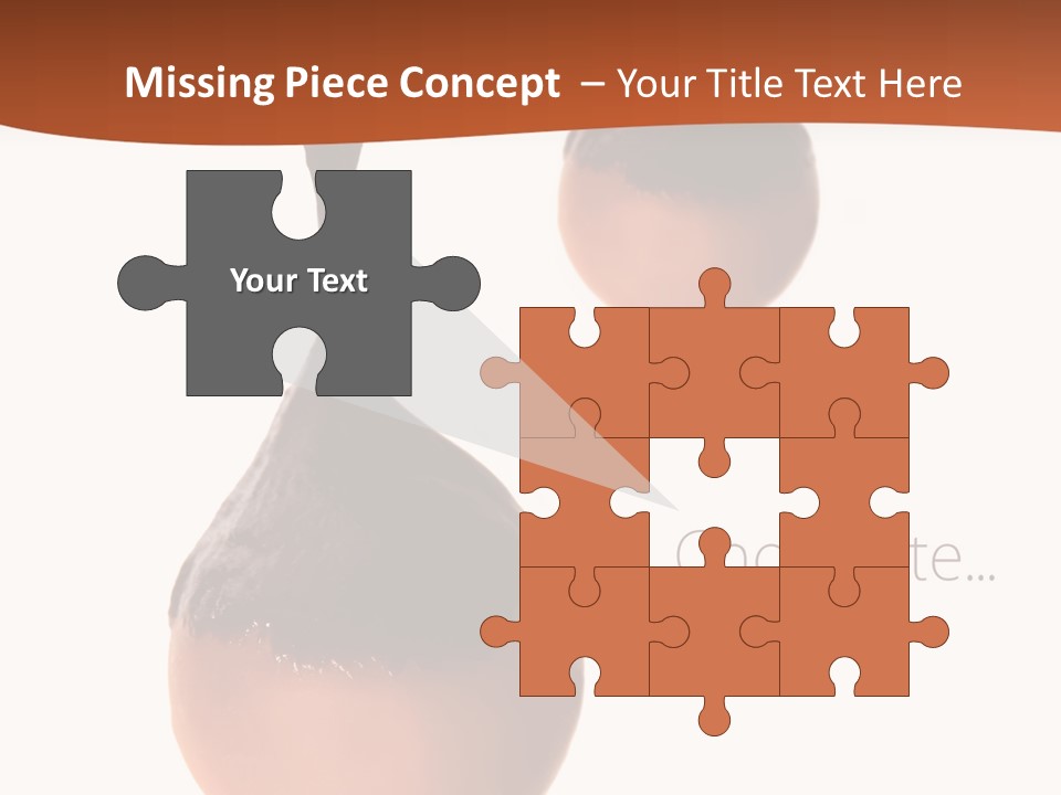 Cocoa Vertical Close PowerPoint Template