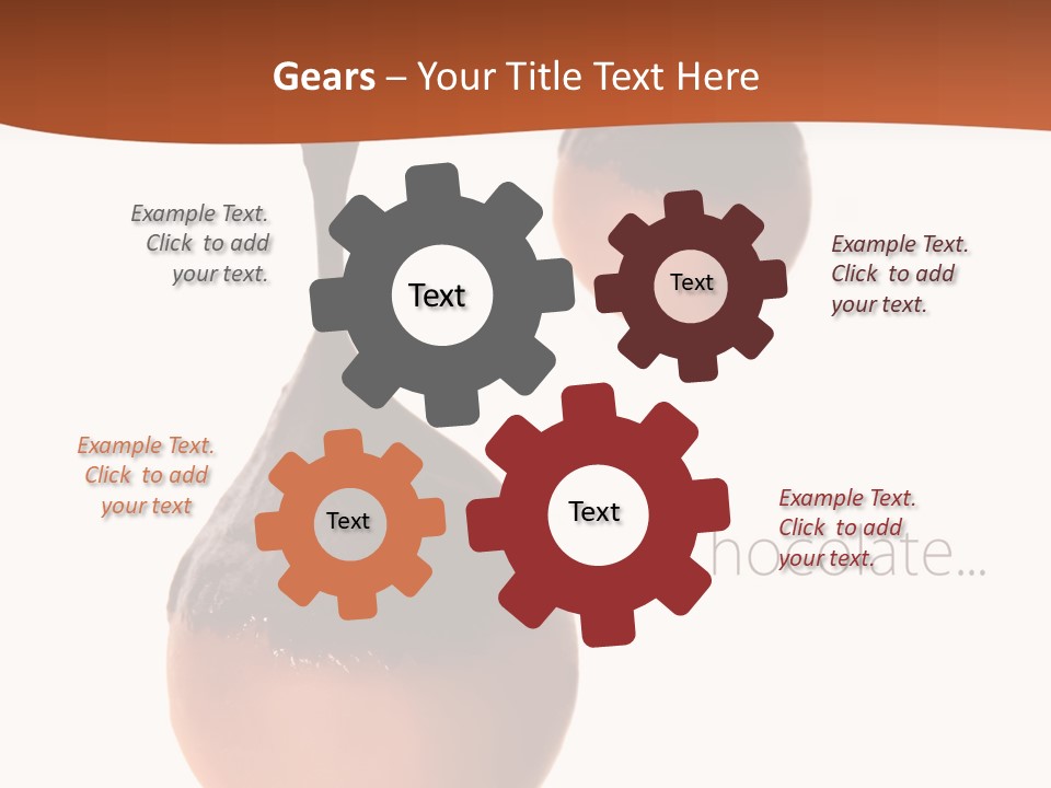 Cocoa Vertical Close PowerPoint Template