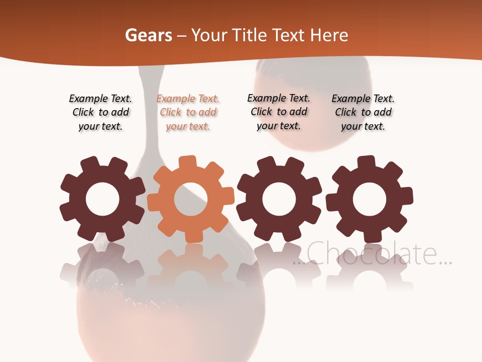 Cocoa Vertical Close PowerPoint Template