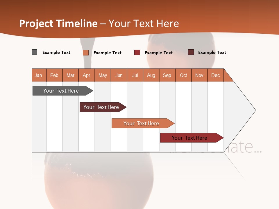 Cocoa Vertical Close PowerPoint Template