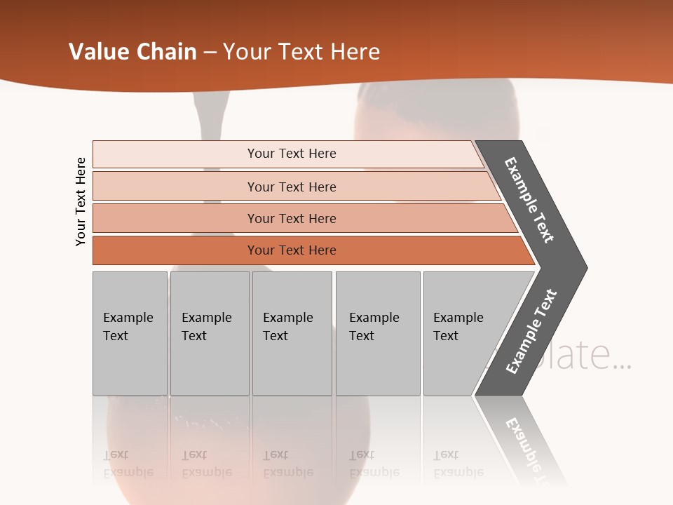 Cocoa Vertical Close PowerPoint Template