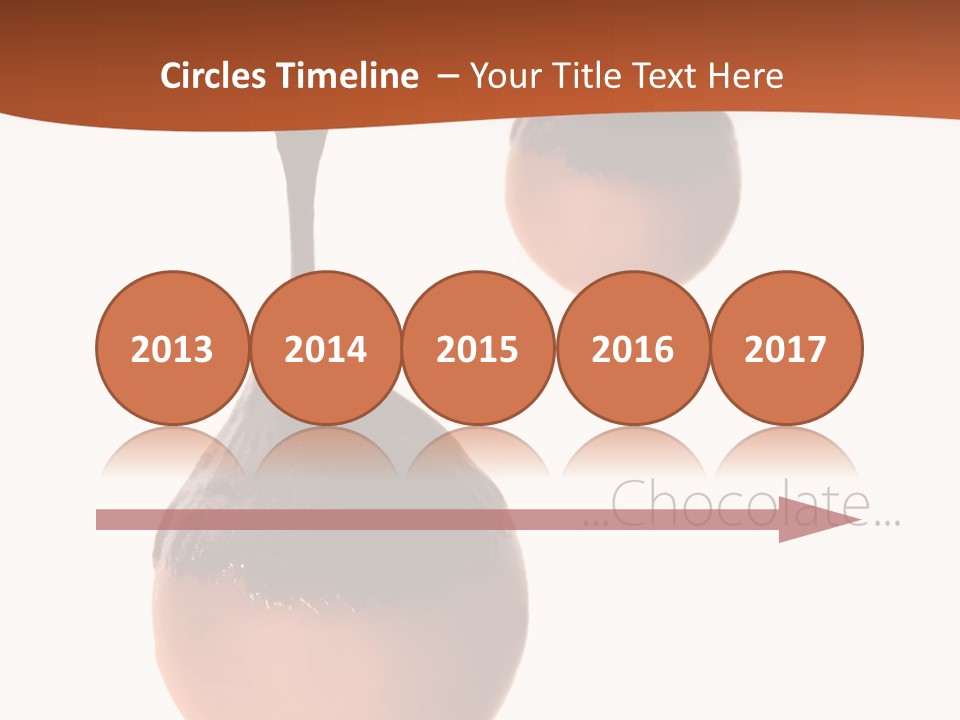 Cocoa Vertical Close PowerPoint Template