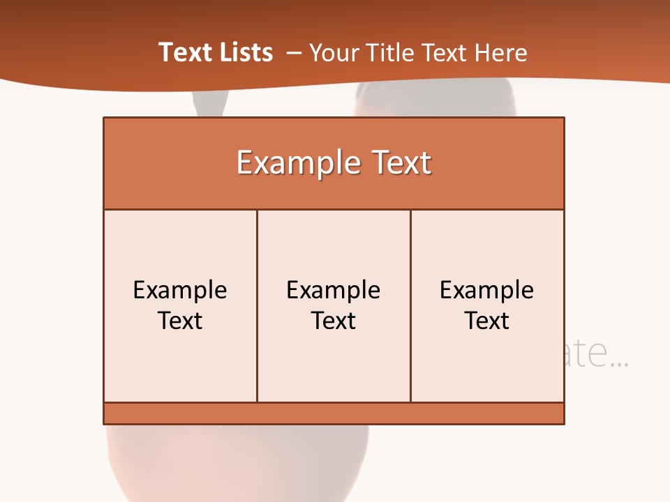 Cocoa Vertical Close PowerPoint Template