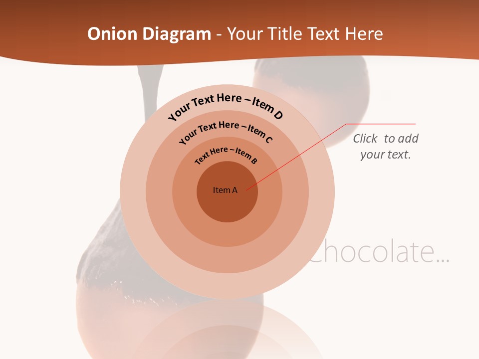 Cocoa Vertical Close PowerPoint Template