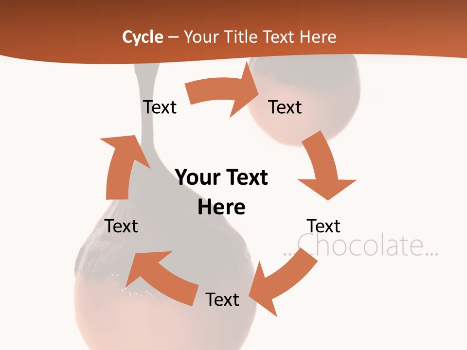 Cocoa Vertical Close PowerPoint Template