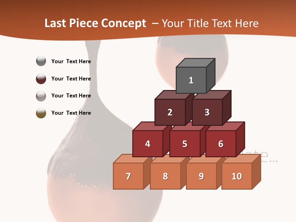 Cocoa Vertical Close PowerPoint Template
