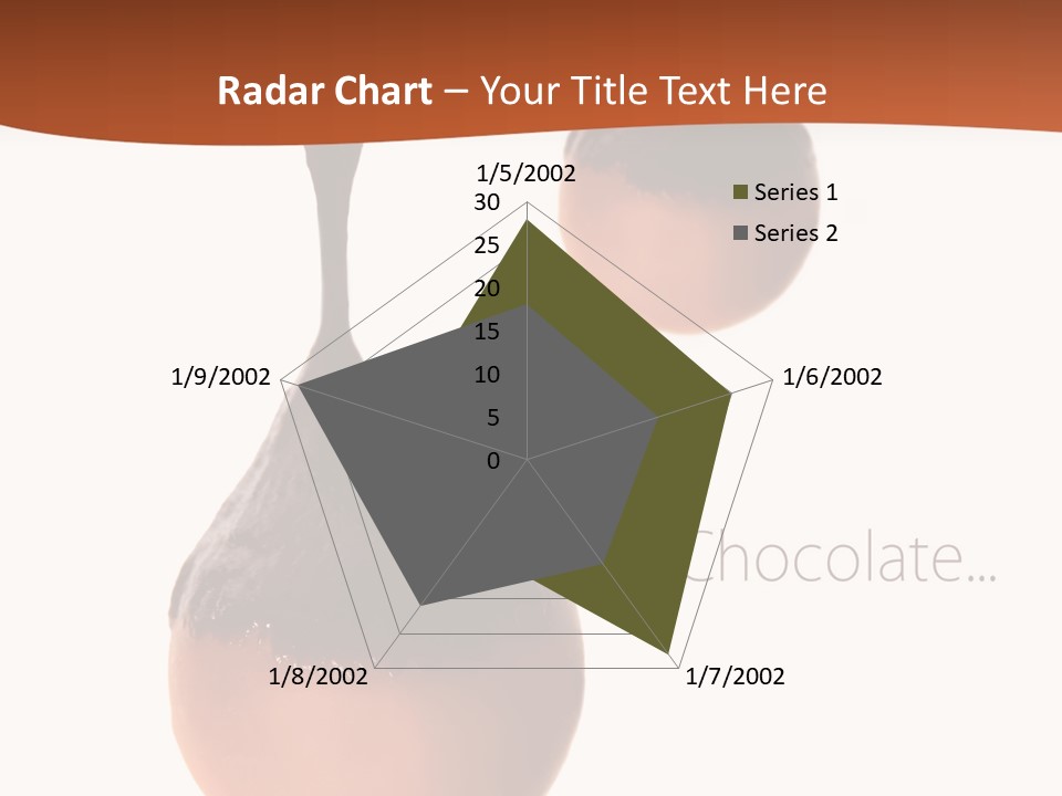 Cocoa Vertical Close PowerPoint Template