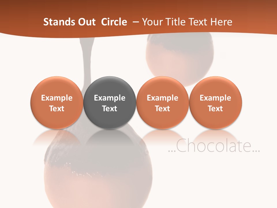 Cocoa Vertical Close PowerPoint Template