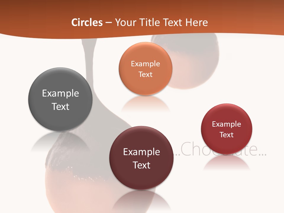 Cocoa Vertical Close PowerPoint Template