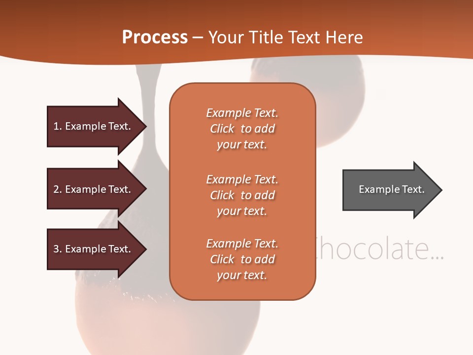 Cocoa Vertical Close PowerPoint Template