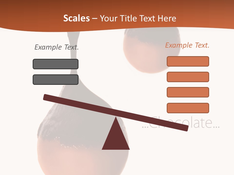 Cocoa Vertical Close PowerPoint Template