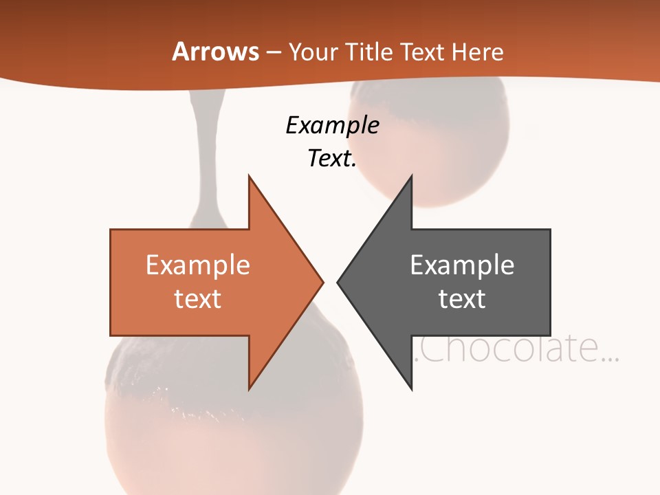 Cocoa Vertical Close PowerPoint Template