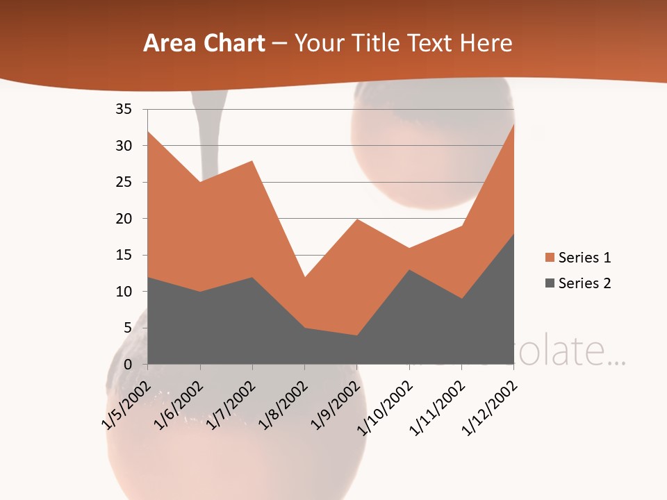 Cocoa Vertical Close PowerPoint Template