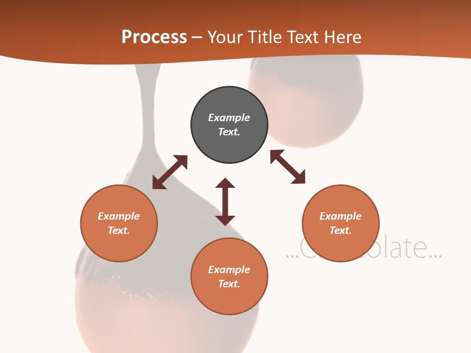 Cocoa Vertical Close PowerPoint Template