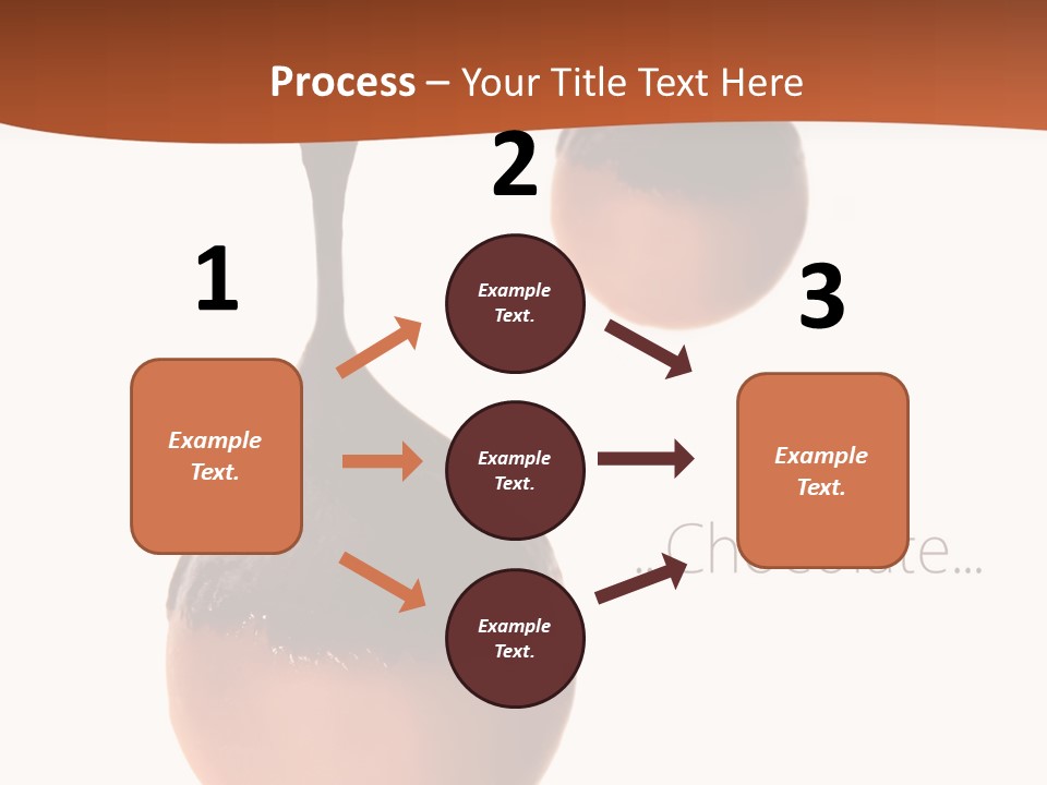 Cocoa Vertical Close PowerPoint Template