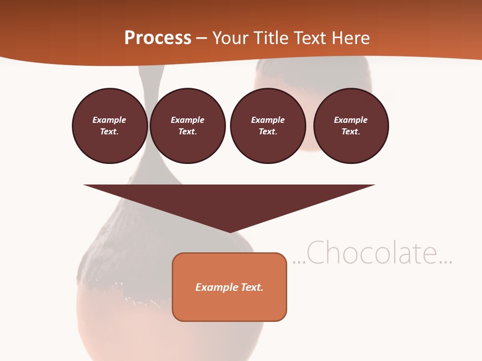 Cocoa Vertical Close PowerPoint Template