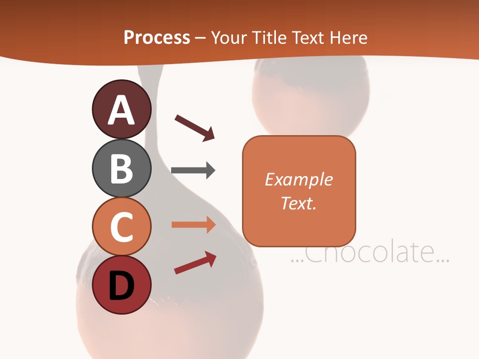 Cocoa Vertical Close PowerPoint Template