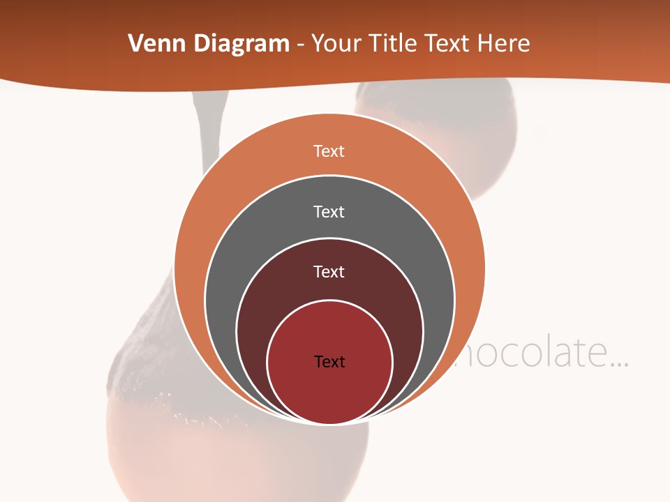 Cocoa Vertical Close PowerPoint Template