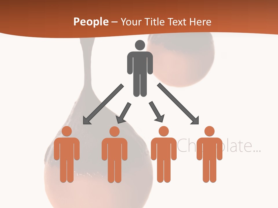 Cocoa Vertical Close PowerPoint Template