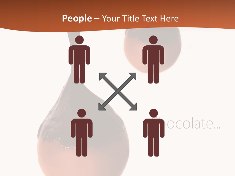 Cocoa Vertical Close PowerPoint Template