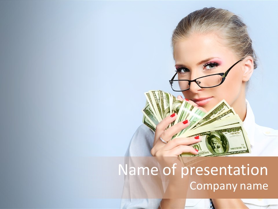Happy Savings Mortgage PowerPoint Template