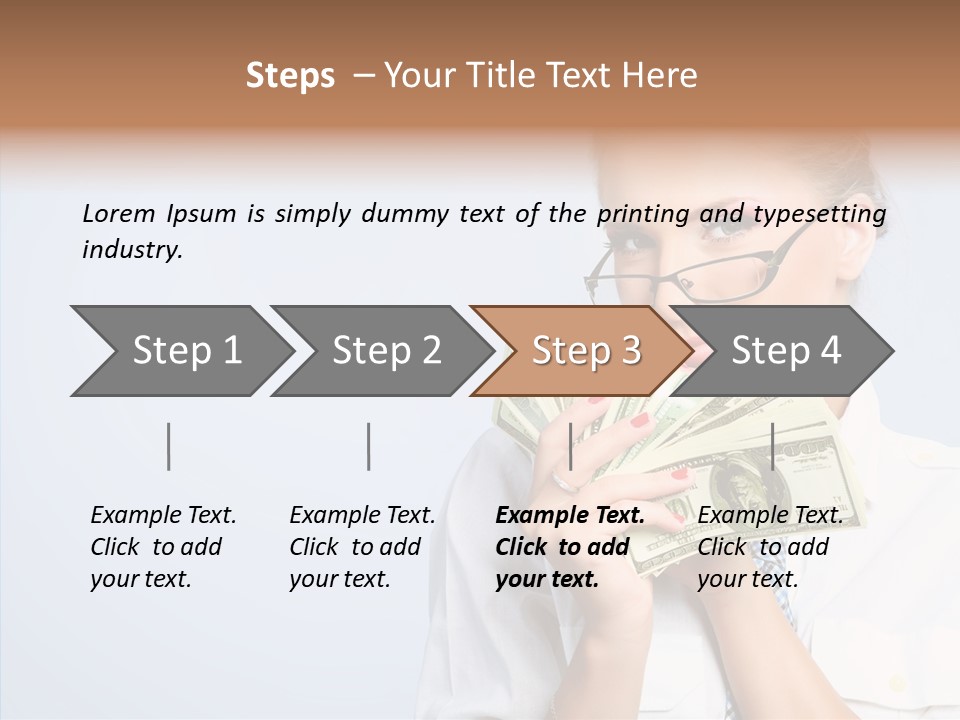 Happy Savings Mortgage PowerPoint Template
